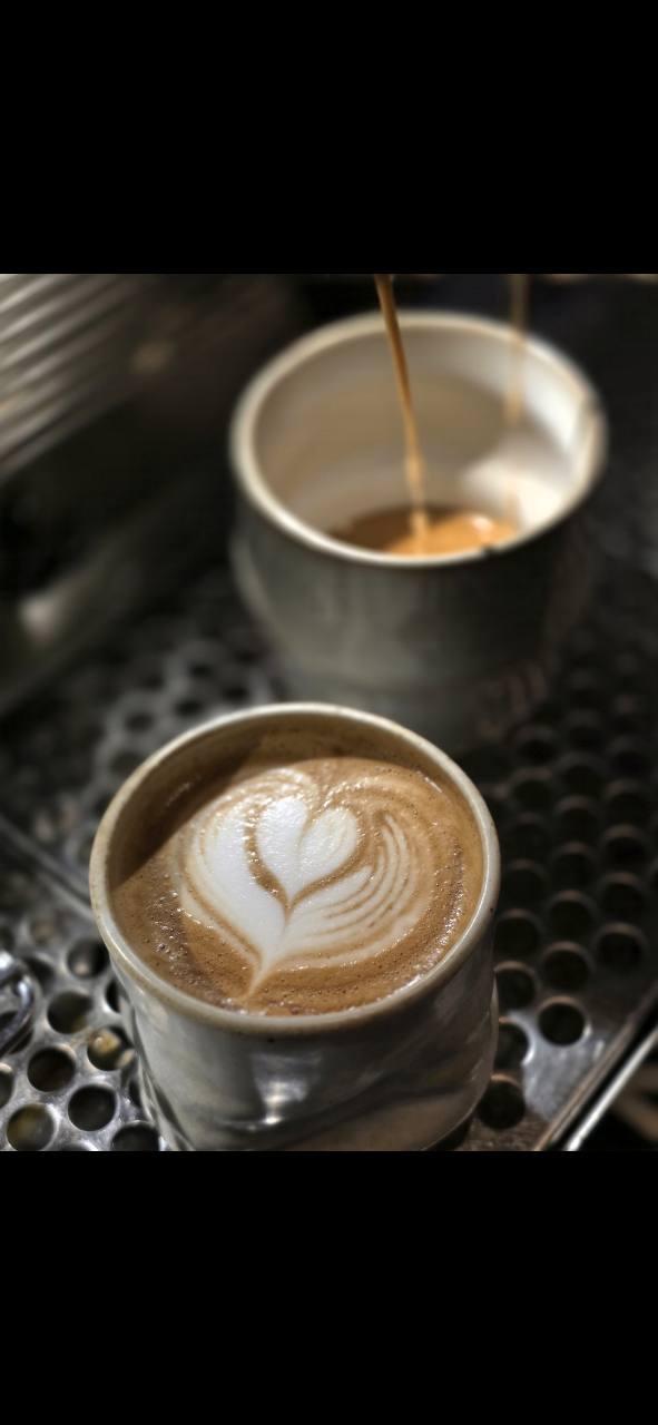 لاتهآرت در فنجانی در HAAFT Coffee